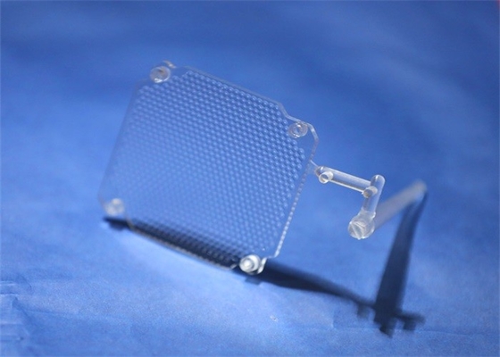 Entwurf/Soem/ODM SGS-Kunststoffglas-Reihen-Fliegen-Augen-Linse farblose PC 58.2x82.61x2.55 AR Beschichtung nach Maß