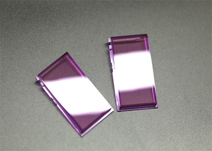 Entwurf/vordere Gesichts-nach Maß Emission Soems/ODM kombinierten Sensor purpurroten PC 46.49x26.8x1.2 Millimeter dimensional